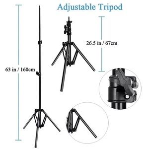 Luces de Aro de 18 pulgadas para barbería, makeup